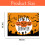 Halloween Washable Napkins Set Witch Pumpkin 4 5
