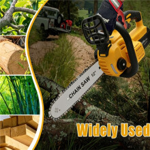 30cm 12" Cordless Chainsaw Brushless For Dewalt 18V/20V Battery Safety Baffles