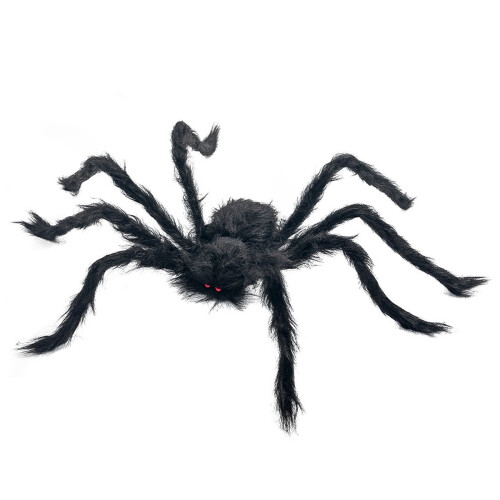 Black Spider Soft Toy Costume Prop 75cm