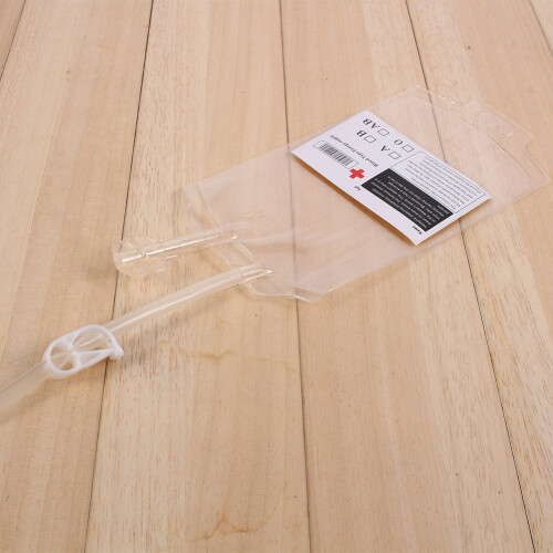 Halloween Blood Juice Packets 400ml 5-pack with Clips and 2