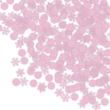 Christmas snowflake confetti glitter decorative supplies