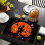 Halloween Table Napkins Set Haunted House Pumpkin Rustic 4 4