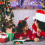 Christmas Card Cartoon Design with Blessing Message 4