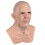 Old Man Face Mask Durable Bald Masquerade Mask for Halloween 4
