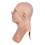 Old Man Face Mask Durable Bald Halloween Headwear 5