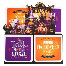 3D Halloween Greeting Card for Kids with Envelope