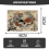 Halloween Placemats Set Skeleton Pumpkin Candy Design 4 pcs 5