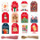 Christmas Greeting Card Set Various Designs 1