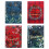 Christmas Music Card Pattern Beautiful 3D Greeting Card 1