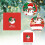 Christmas 3D Greeting Card Simple Foldable 3