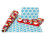 Christmas Wrapping Paper Reversible Jumbo Roll Santa 2