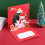 Christmas 3D Greeting Card Simple Foldable 5