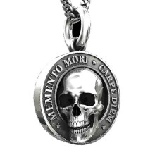 Memento Mori 3D Skull Pendant for Men 400th Anniversary