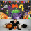 Halloween Backdrop Scary Pumpkin Purple 71x43 Inch 4