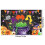Halloween Backdrop Scary Pumpkin Purple 71x43 Inch 5