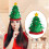Christmas Tree Hat Plush Novelty Party Hat 4