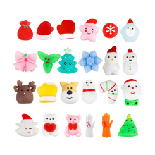 Christmas Scrunchies Elastic Hair Ties 5 pcs