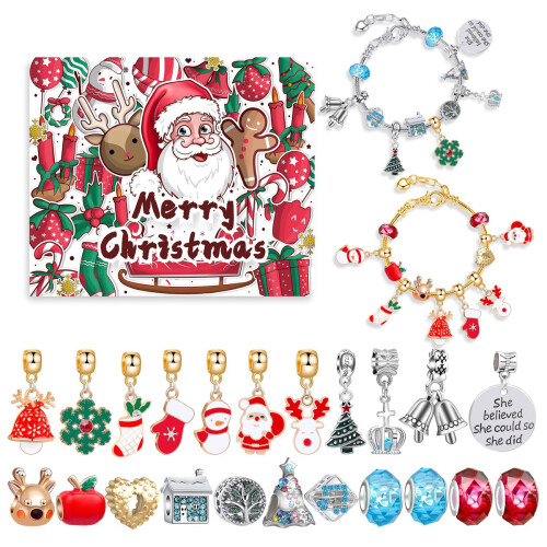 Advent Countdown Christmas Jewelry Blind Box Set