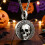Skull Pendant Carpe Diem 3D for Men 5