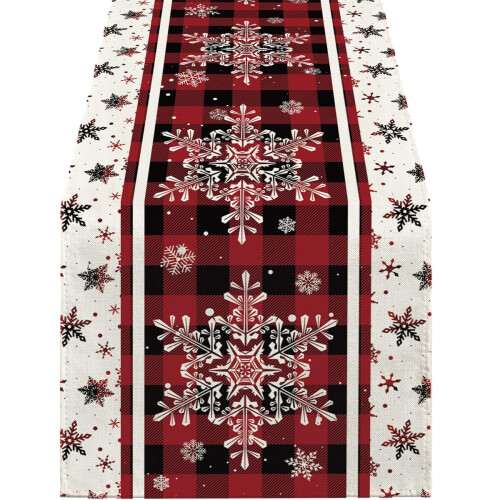 Solid Square Christmas Pillow Cover Monochrome 18x18 Inch