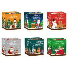 Christmas Gift Box 3D Paper Treat Box 12 pcs