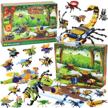 Insect Building Blocks Christmas Countdown Calendar for