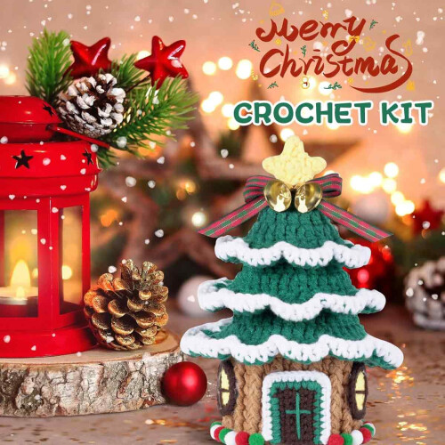Knitting Kit Snow House Beginner Project 2