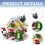 Christmas Building Blocks Set Small Particle Toy Santa Gift 4