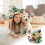 Christmas Building Blocks Set Small Particle Toy Santa Gift 2