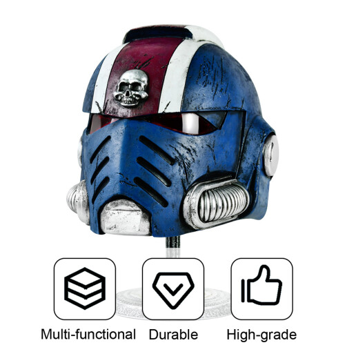 Sci-Fi Full Head Helmet for Halloween Cosplay (2 pcs) 2