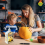 Halloween Lanterns Orange LED Candles 1 Pack 3