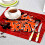Halloween Skull Placemats Rectangle 4 pcs 12x18 inch 2