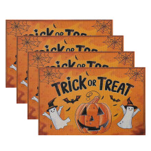 Plastic Halloween Placemats Set of 4