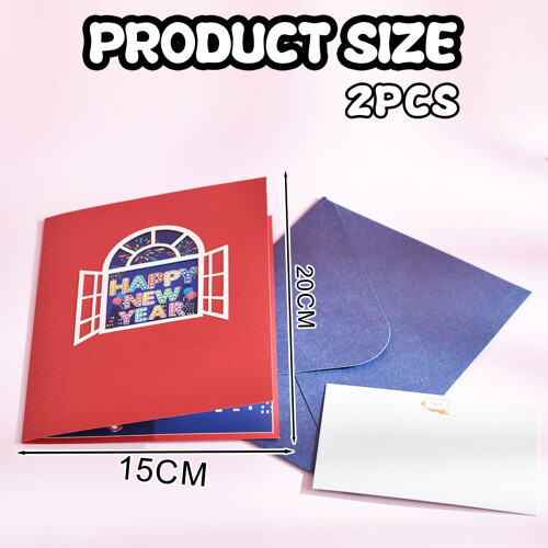 Christmas Pop Up Card 3D Handmade 1