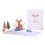 3D Christmas Greeting Card with Tree Design 1