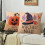 Ghost Throw Pillow Cases Horror Pumpkin Bat Polka Dot 4 4