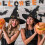 Halloween Golden Witch Hats 4pcs 4