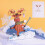 3D Christmas Greeting Card with Tree Design 3