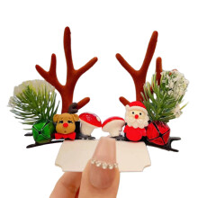 Christmas Hairpin Reindeer Antler Design 1 Piece