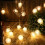 Pinecone LED String Lights Battery Powered 1