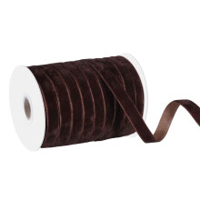 Velvet Ribbon 1 cm x 50 Yards for Crafting and DIY Decor