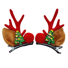 Christmas Hairpin Tree Branches Reindeer Antlers