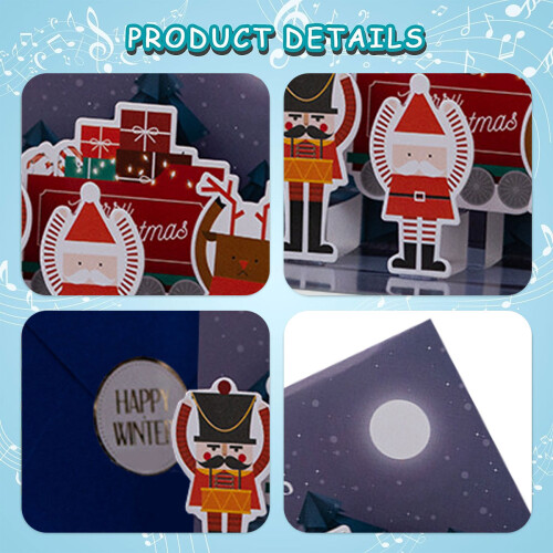 3D Christmas Greeting Card for Business Gift 2