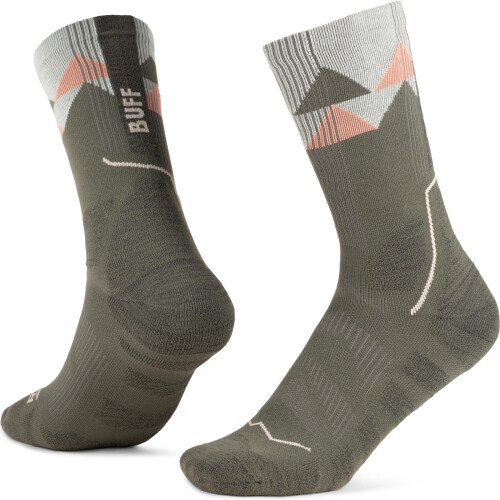 Buff (XL, Beetle Green) Buff ThermoNet Crew Socks