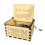 Wooden Music Box with Classical Carving Decoration 1