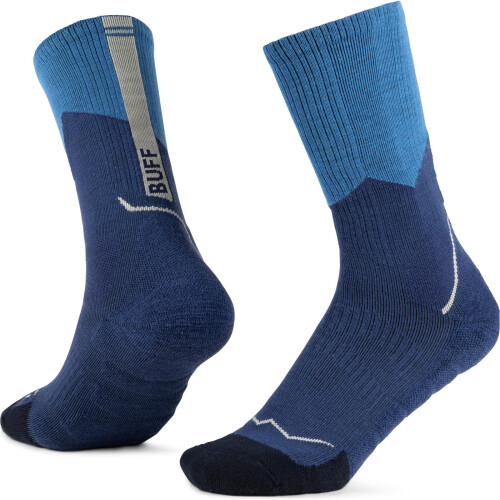 Buff (Medium) Buff Herren Midweight Wander Merinowoll Crew Socken