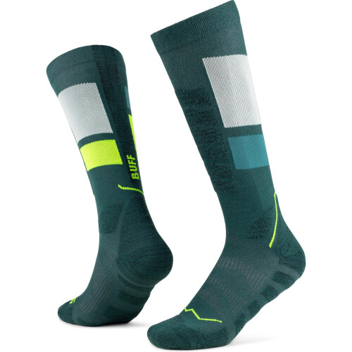 Buff (Medium) Buff Herren ThermoNet Over The Calf Snow Crew Socks