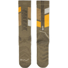 (XL, Olive) Buff ThermoNet Over the Calf Walking Socks
