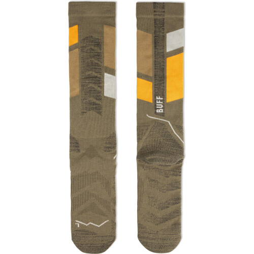 Buff (S, Olive) Buff ThermoNet Over the Calf Walking Socks