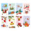 Funny Christmas Cards with Envelopes - 12 pcs 1